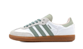 Adidas Samba OG Cloud White Silver Green