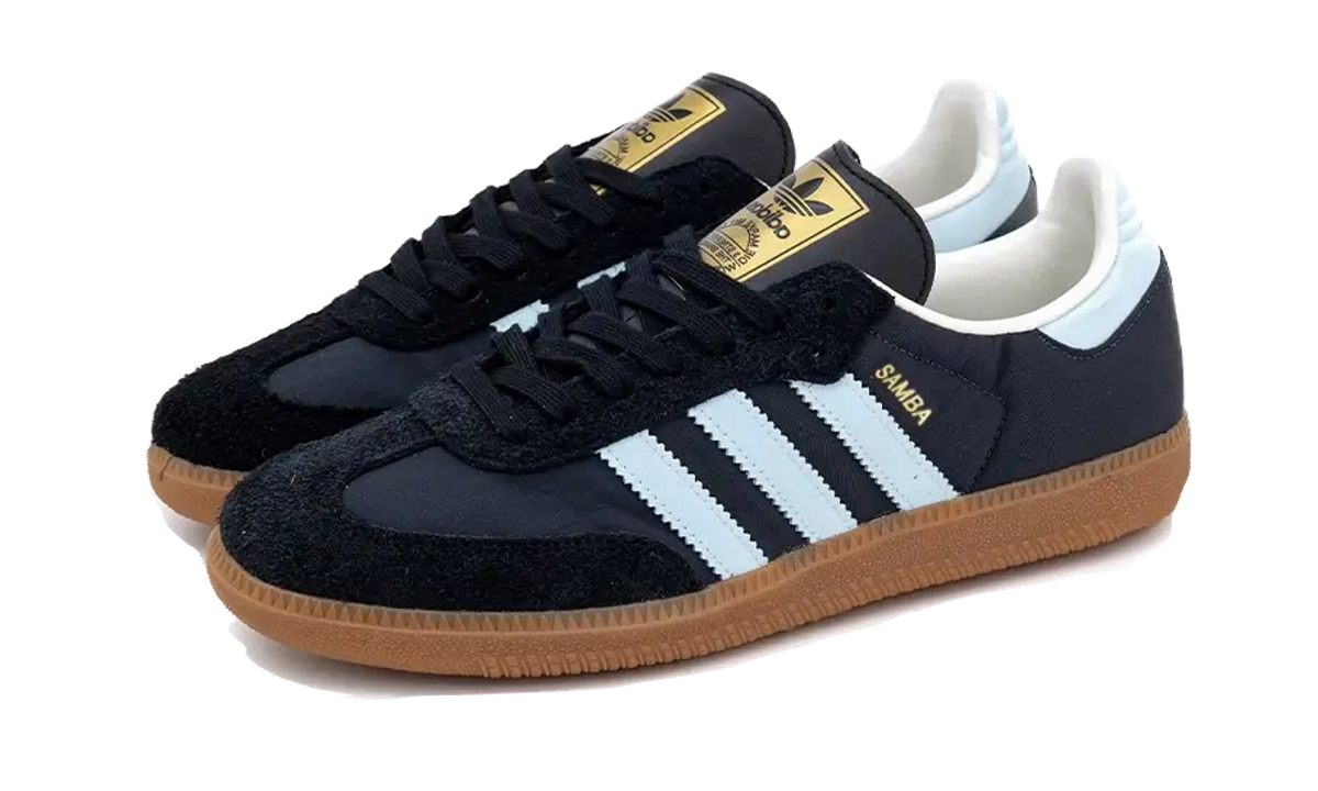 Adidas Samba OG Carbon Almost Blue Gum