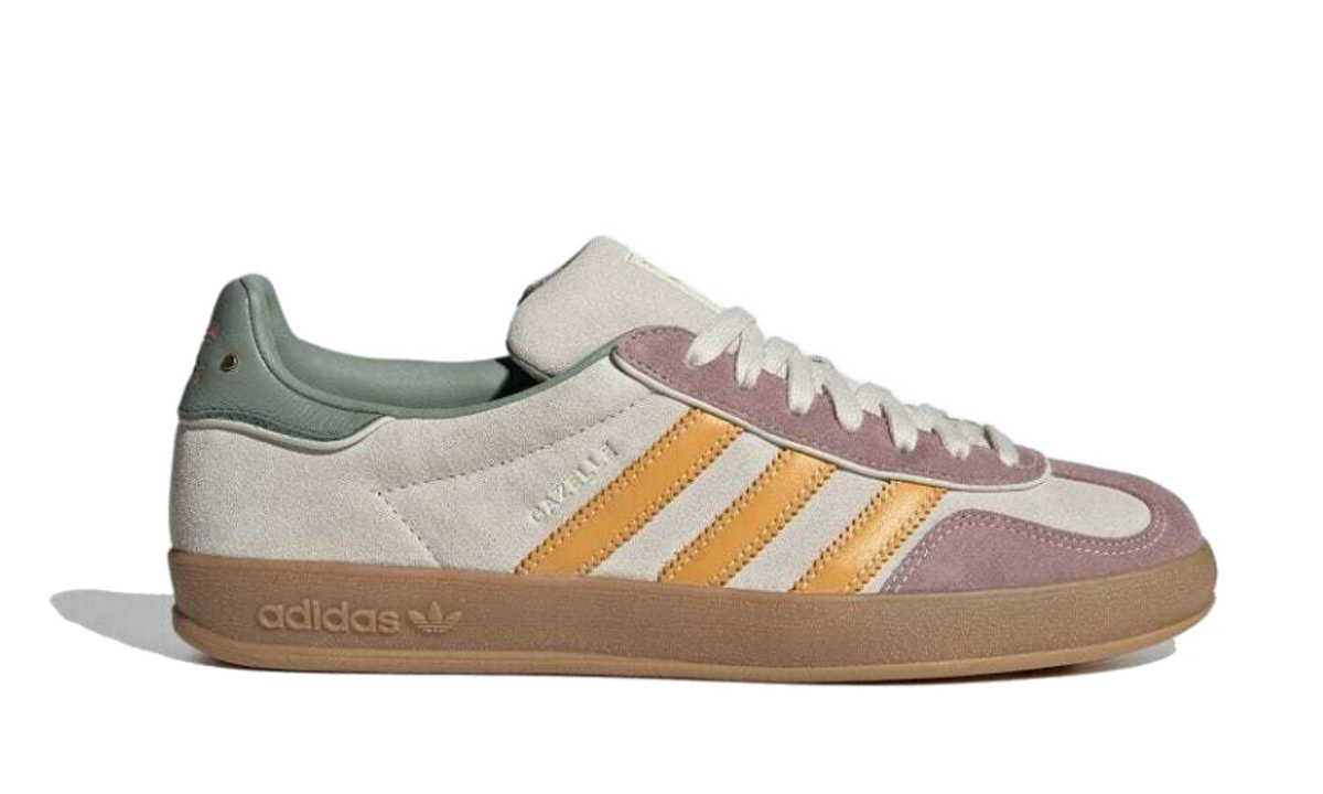 Adidas Gazelle Indoor Off White Preloved Yellow