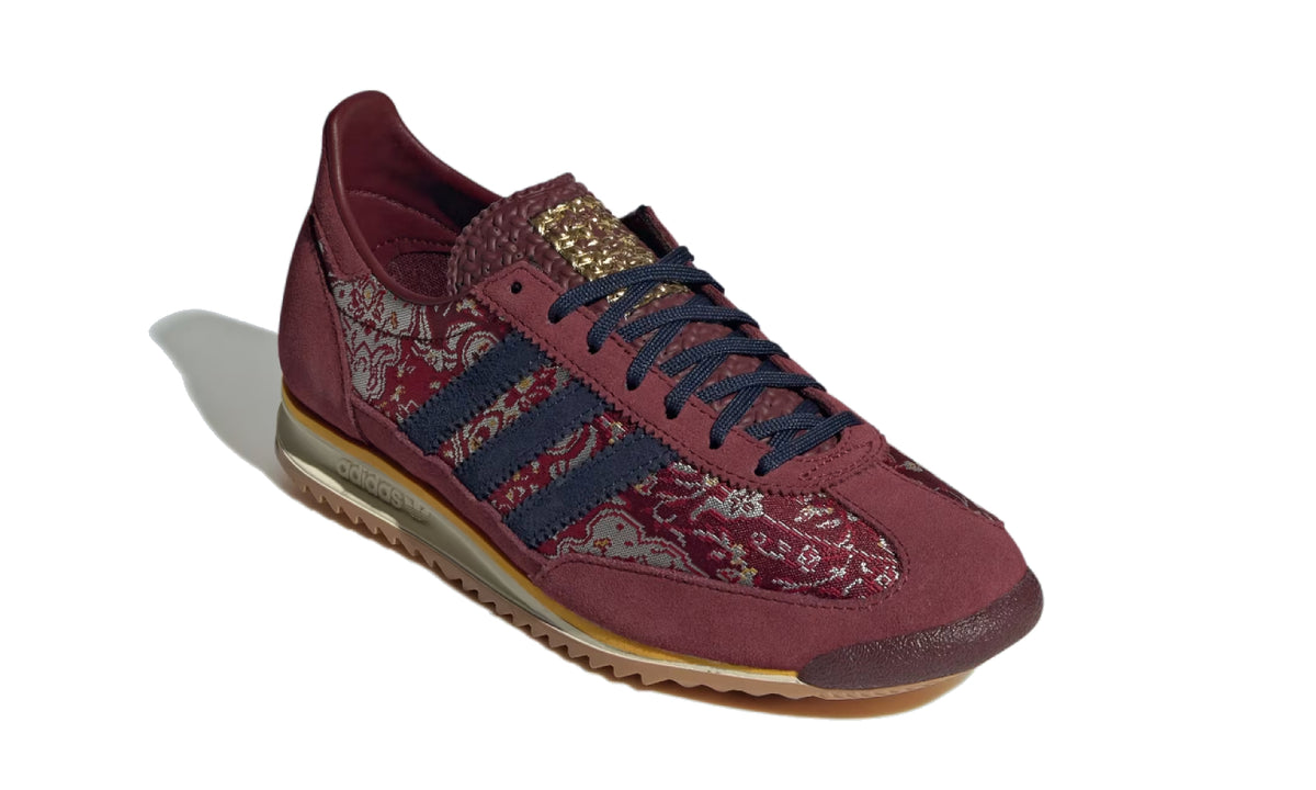 Adidas SL 72 OG Shadow Red Maroon Bright Gold