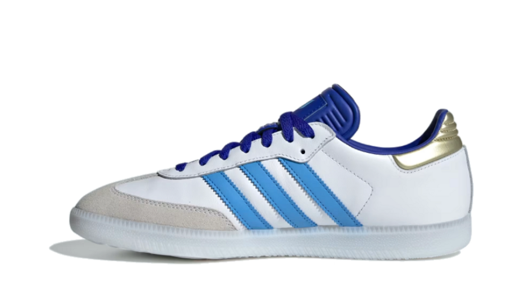 Adidas Samba Lionel Messi White Lucid Blue