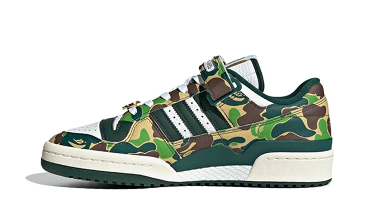 Adidas Forum 84 Low BAPE 30th Anniversary Green Camo