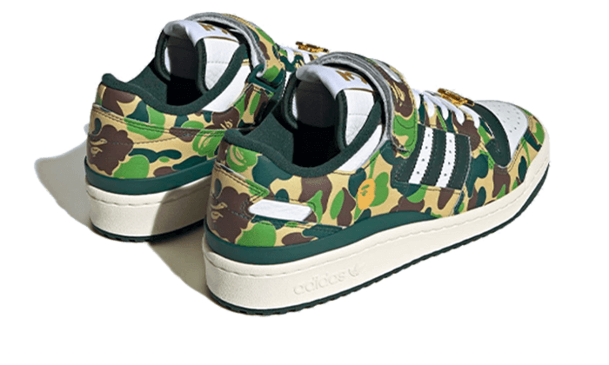 Adidas Forum 84 Low BAPE 30th Anniversary Green Camo