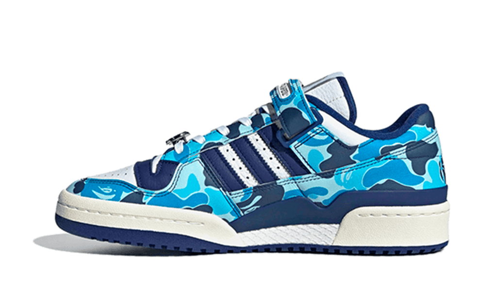 Adidas Forum 84 Low BAPE 30th Anniversary Blue Camo