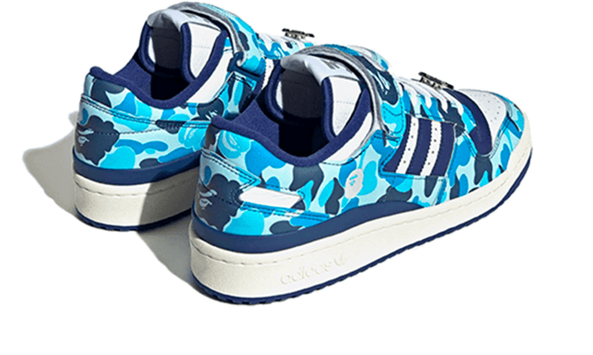 Adidas Forum 84 Low BAPE 30th Anniversary Blue Camo