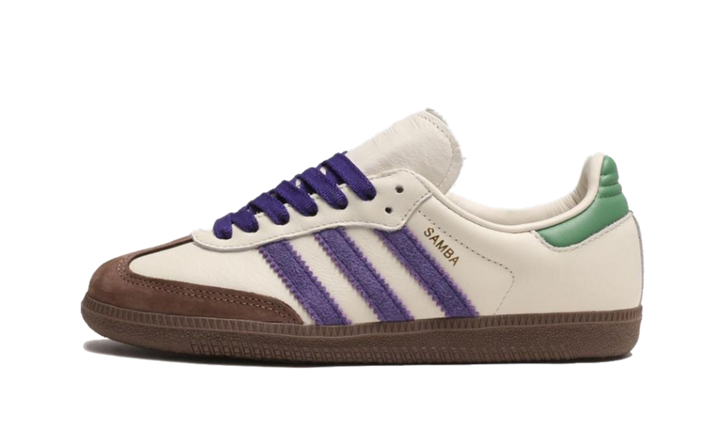 Adidas Samba Og Collegiate purple Preloved green