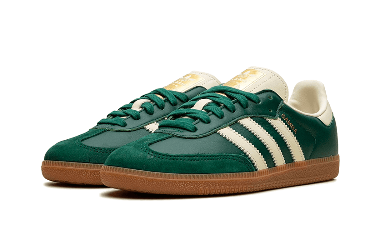 Adidas Samba OG Collegiate Green Gold Metallic