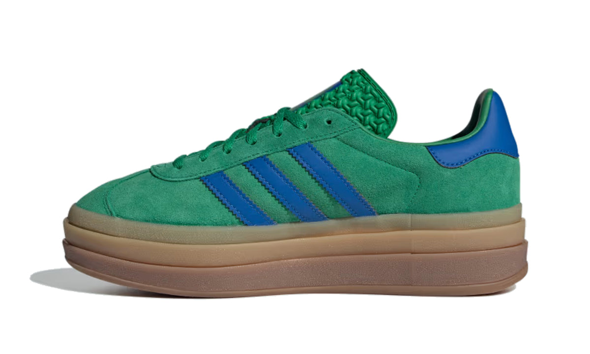 Adidas Gazelle Bold Green Blue Gum