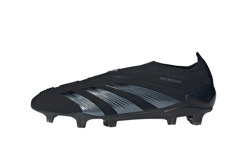 Adidas Predator 24 Elite Laceless FG Core Black Carbon IE1807 — Vista 1