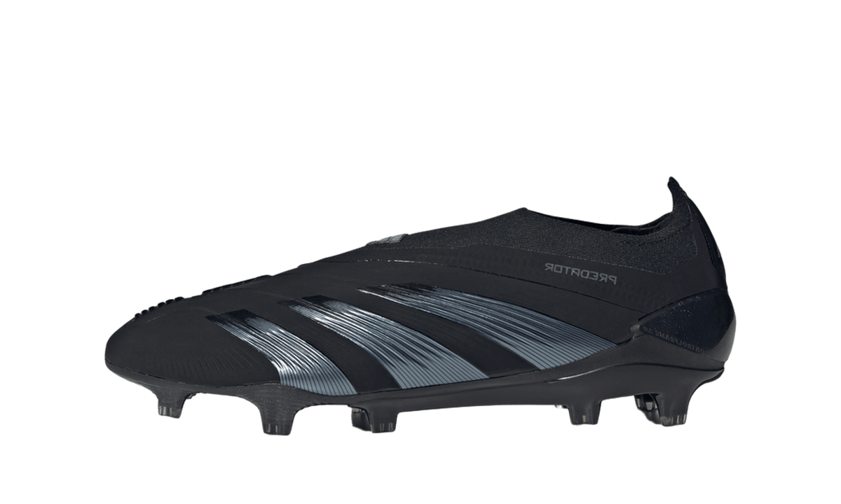 Adidas Predator 24 Elite Laceless FG Core Black Carbon IE1807 — Vista 1