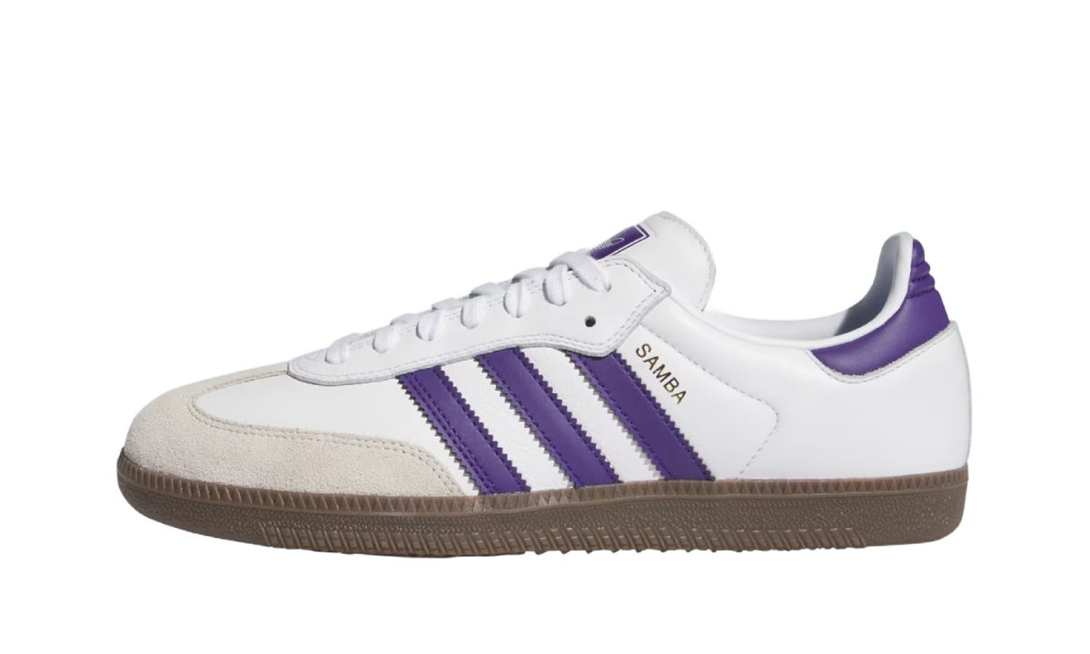 Adidas Samba ADV Cloud White Collegiate Purple