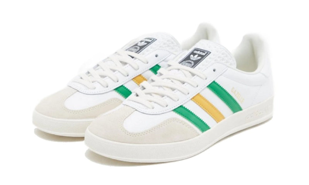 Adidas Gazelle Indoor Collegiate Green Preloved Yellow
