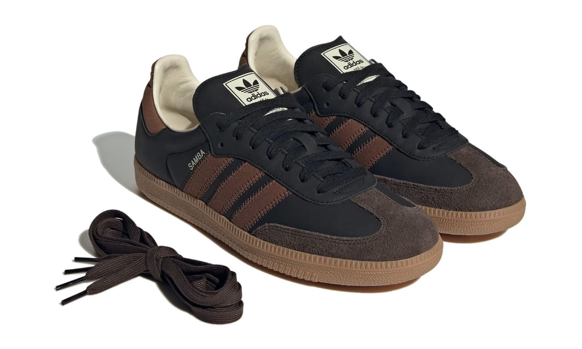 Adidas Samba OG Core Black Preloved Brown