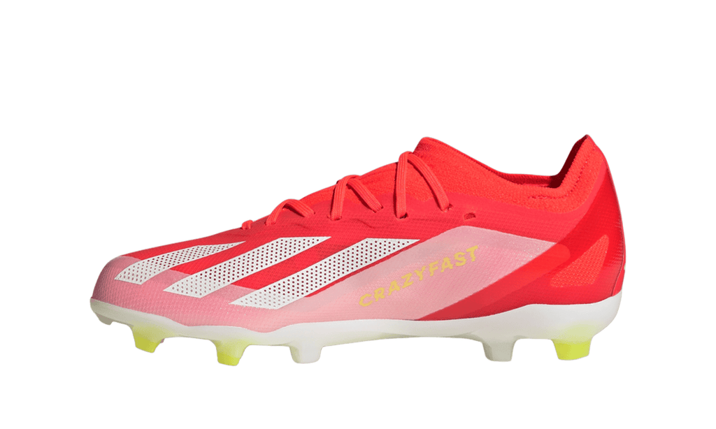 Adidas Crazyfast Elite FG Solar Red Cloud White Team Solar Yellow (GS) IF0670 — Vista 2