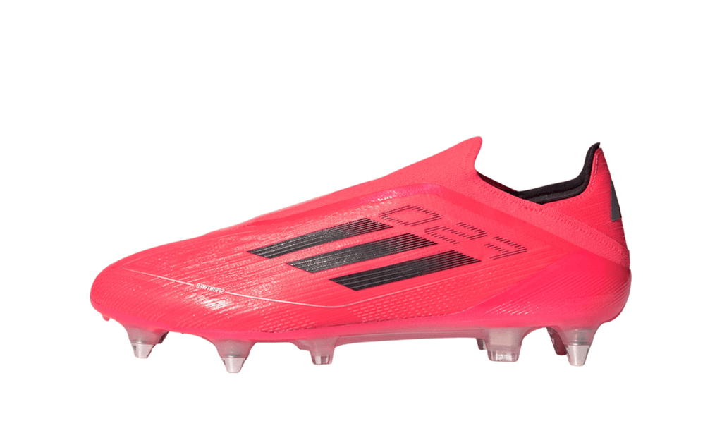 Adidas F50 Elite Laceless SG Turbo Aurora Black Platinum Metallic IF1318 — Vista 1
