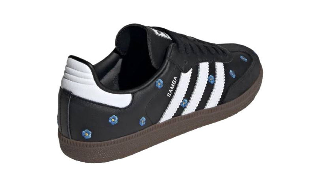 Adidas Samba Light Blue Floral Core Black
