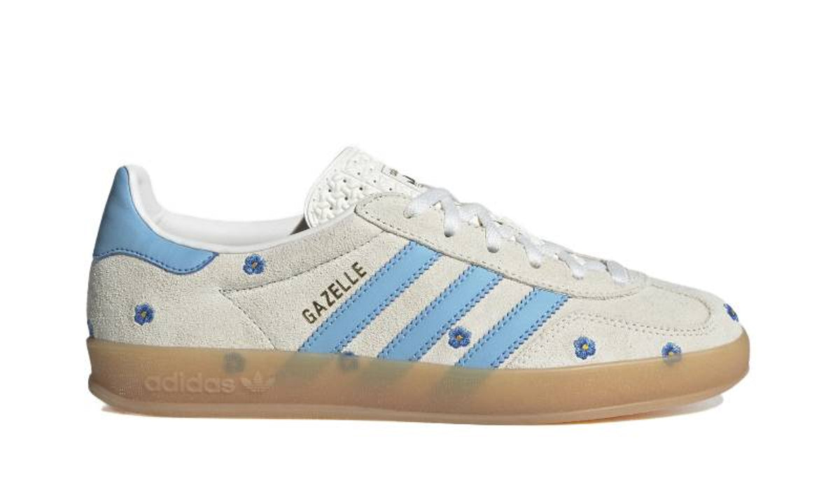 Adidas Gazelle Indoor Light Blue Floral