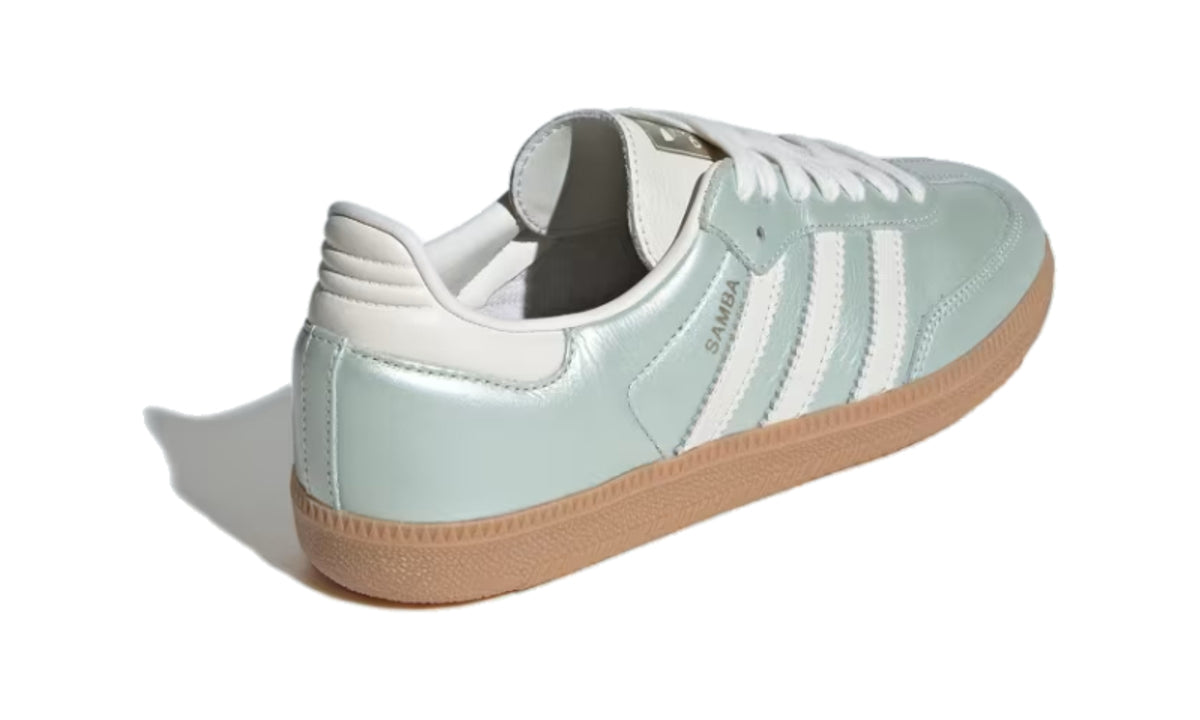 Adidas Samba OG Linen Green Metallic