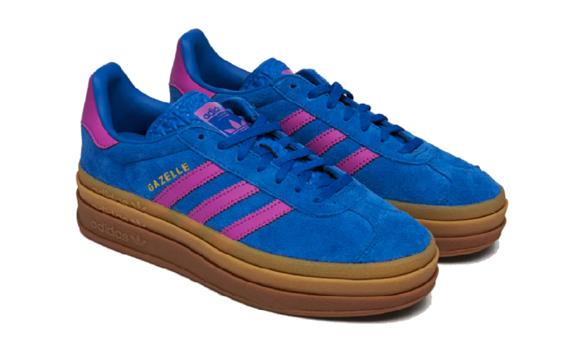 Adidas Gazelle Bold Bold Blue Lucid Pink