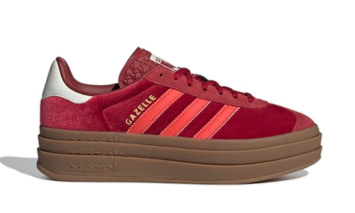 Adidas Gazelle Bold Bright Red Velvet