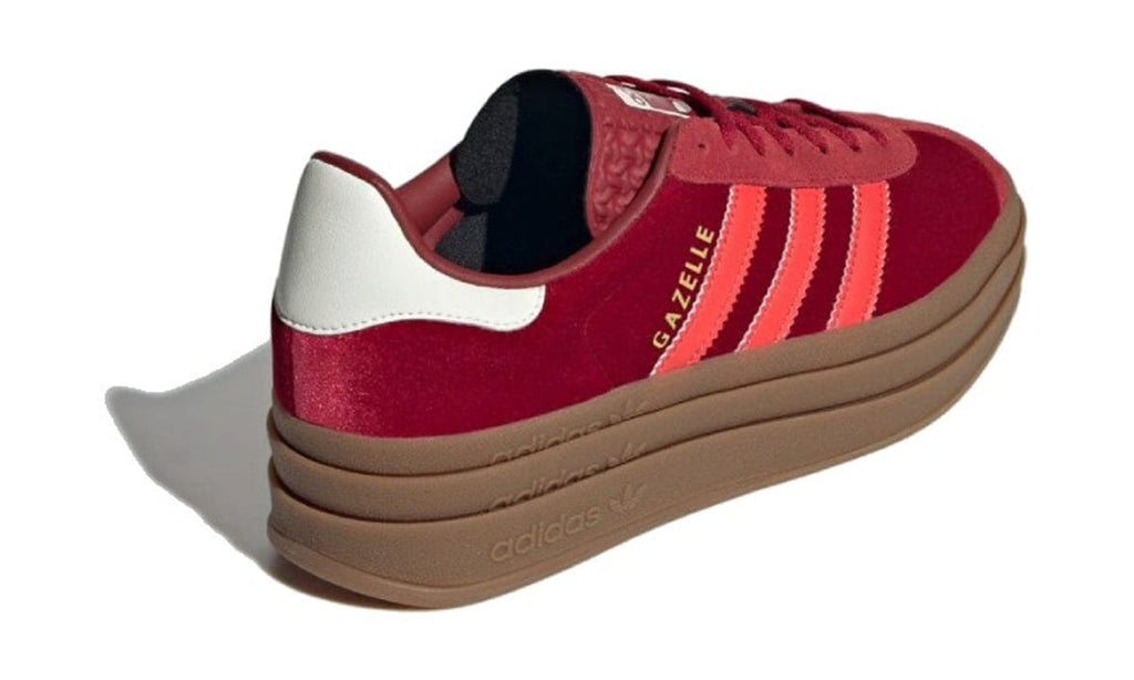 Adidas Gazelle Bold Bright Red Velvet