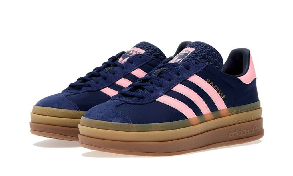 Adidas Gazelle Bold Dark Blue Pink Spark