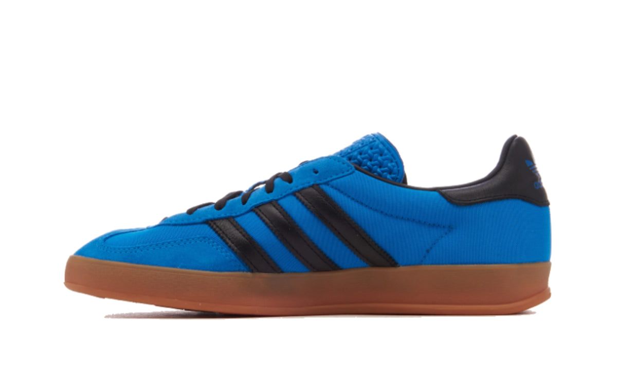 Adidas Gazelle Indoor Bright Blue Black Gum