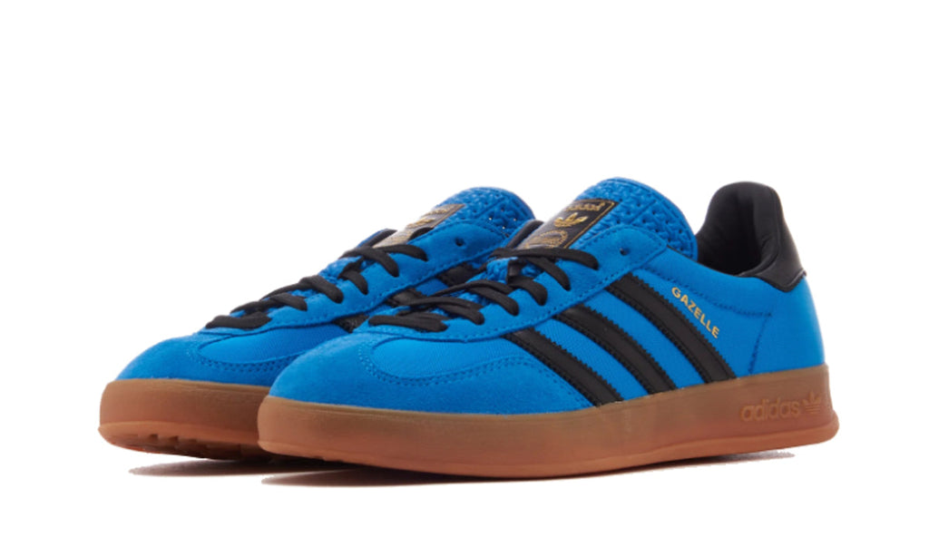 Adidas Gazelle Indoor Bright Blue Black Gum
