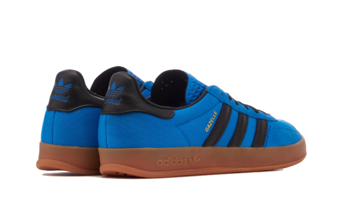 Adidas Gazelle Indoor Bright Blue Black Gum