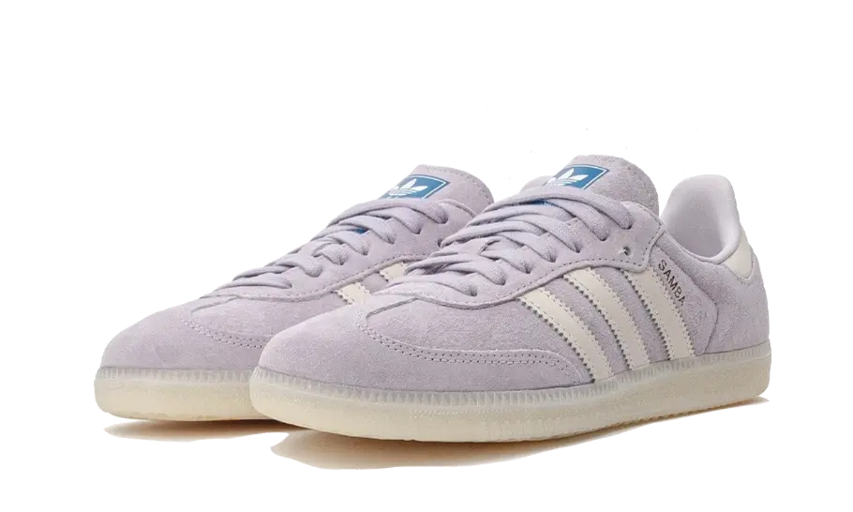 Adidas Samba OG Silver Dawn Chalk White