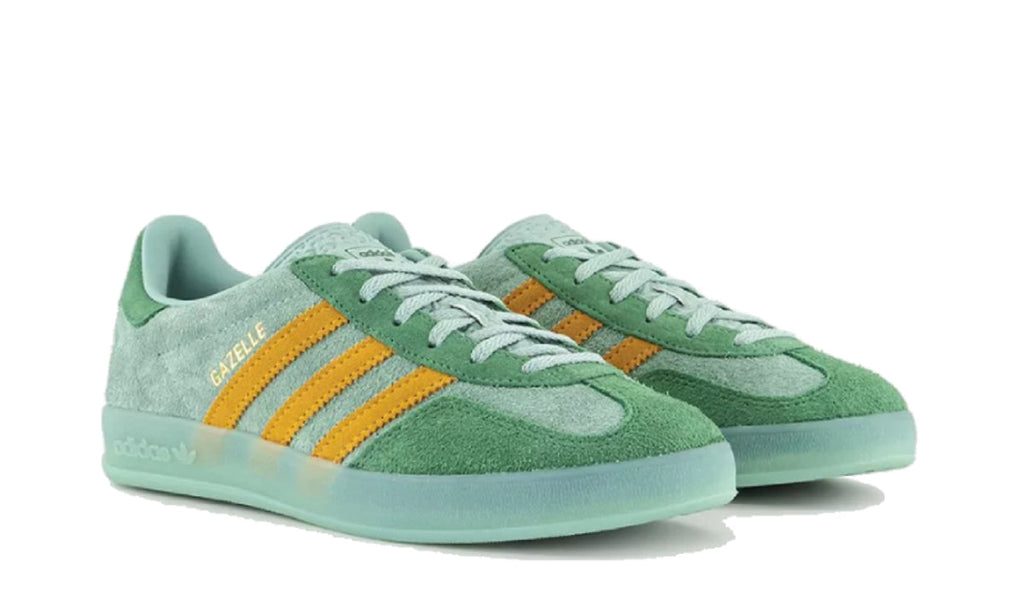 Adidas Gazelle Indoor Hazy Green Yellow