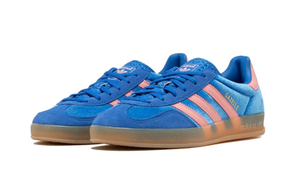 Adidas Gazelle Indoor Blue Semi Pink Spark