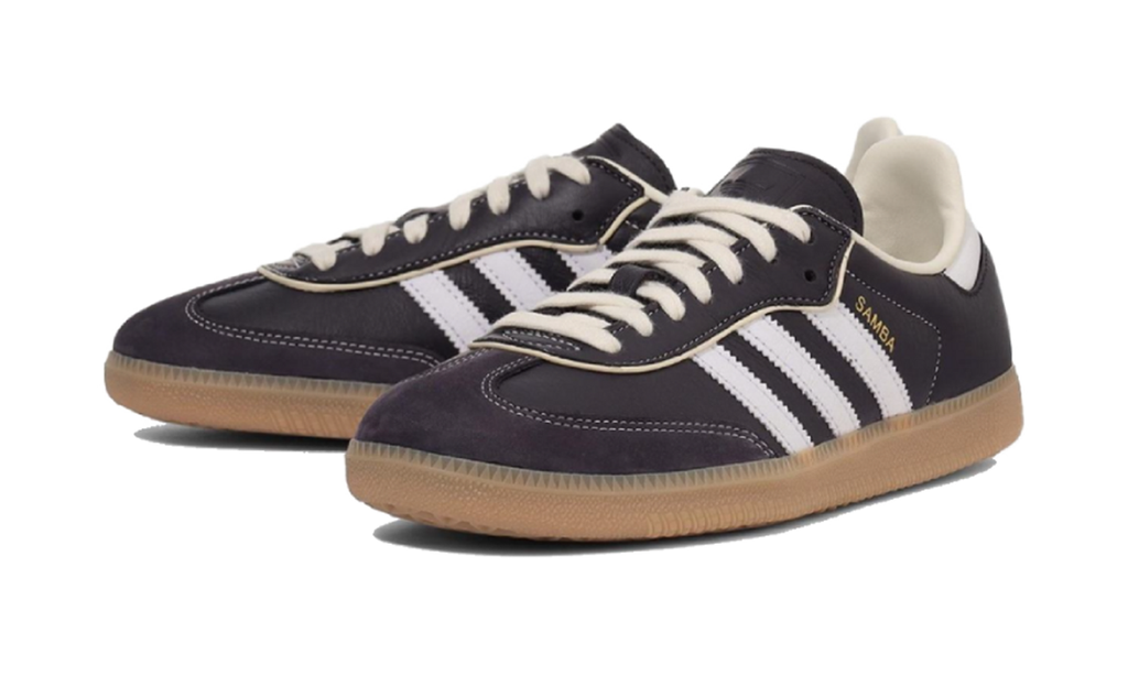 Adidas Samba OG Aura Black Cream White
