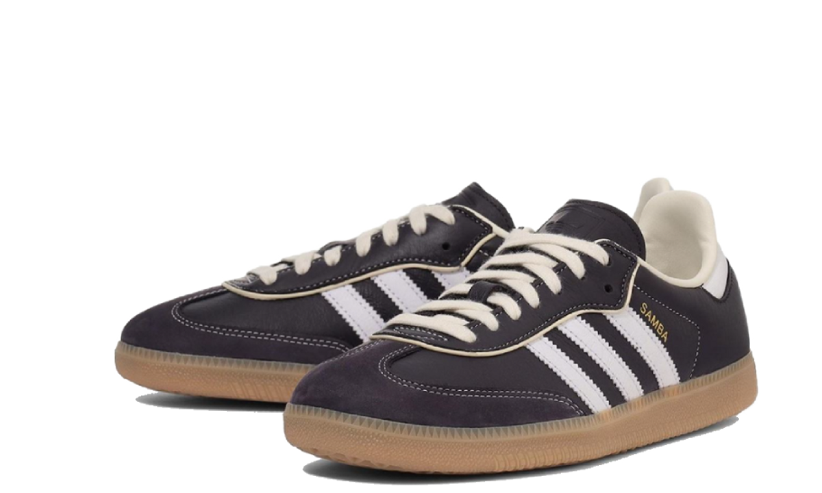 Adidas Samba OG Aura Black Cream White