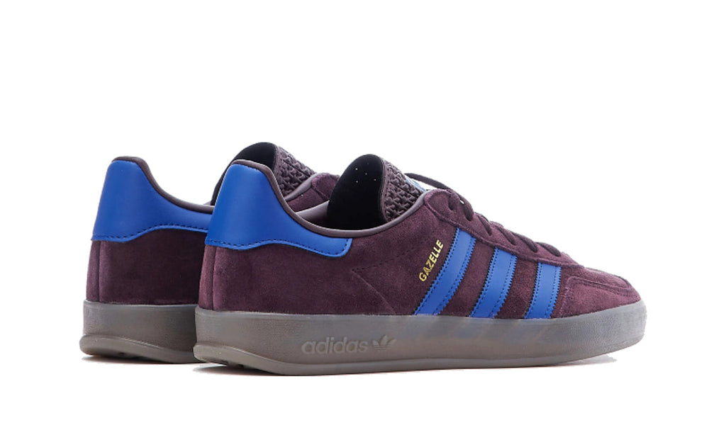 Adidas Gazelle Indoor Shadow Maroon Semi Lucid Blue
