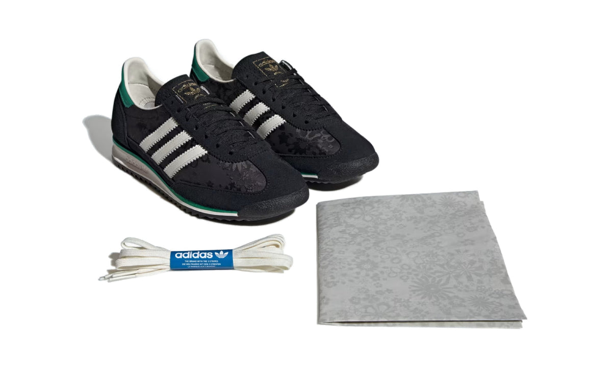Adidas Originals Liberty London SL 72 OG Core Black Bold Green