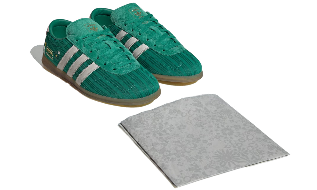 Adidas Originals Liberty London Gazelle Lo Pro Bold Green Off White Gum