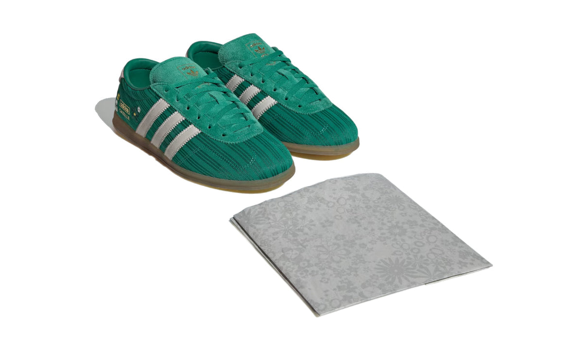 Adidas Originals Liberty London Gazelle Lo Pro Bold Green Off White Gum