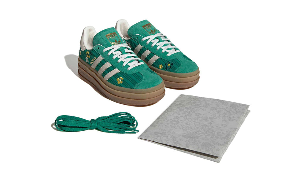Adidas Gazelle Bold Liberty London Green Off White