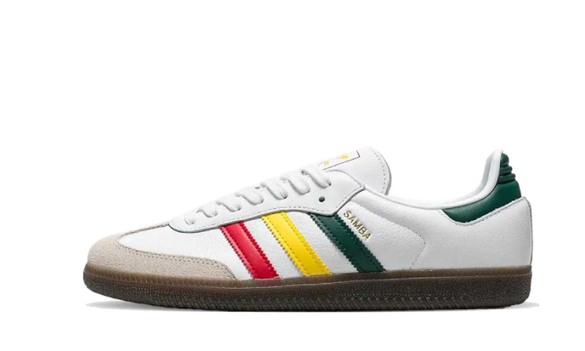 Adidas Samba OG Reggae Pack White