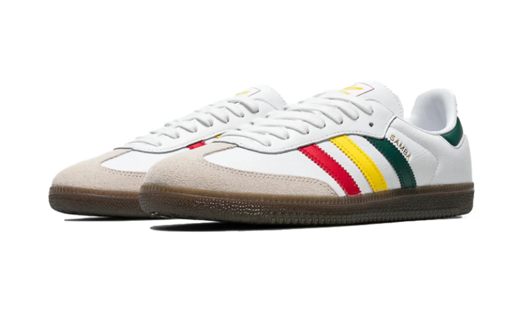 Adidas Samba OG Reggae Pack White