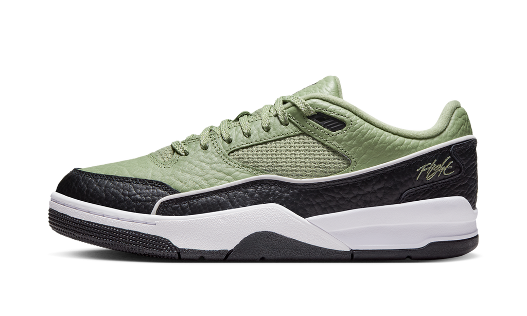 Air Jordan Flight Court Oil Green Black IH4092-386 — Vista 1