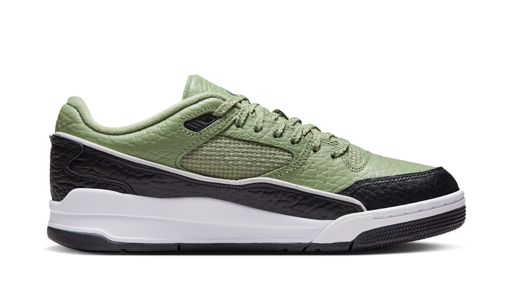 Air Jordan Flight Court Oil Green Black IH4092-386 — Vista 2