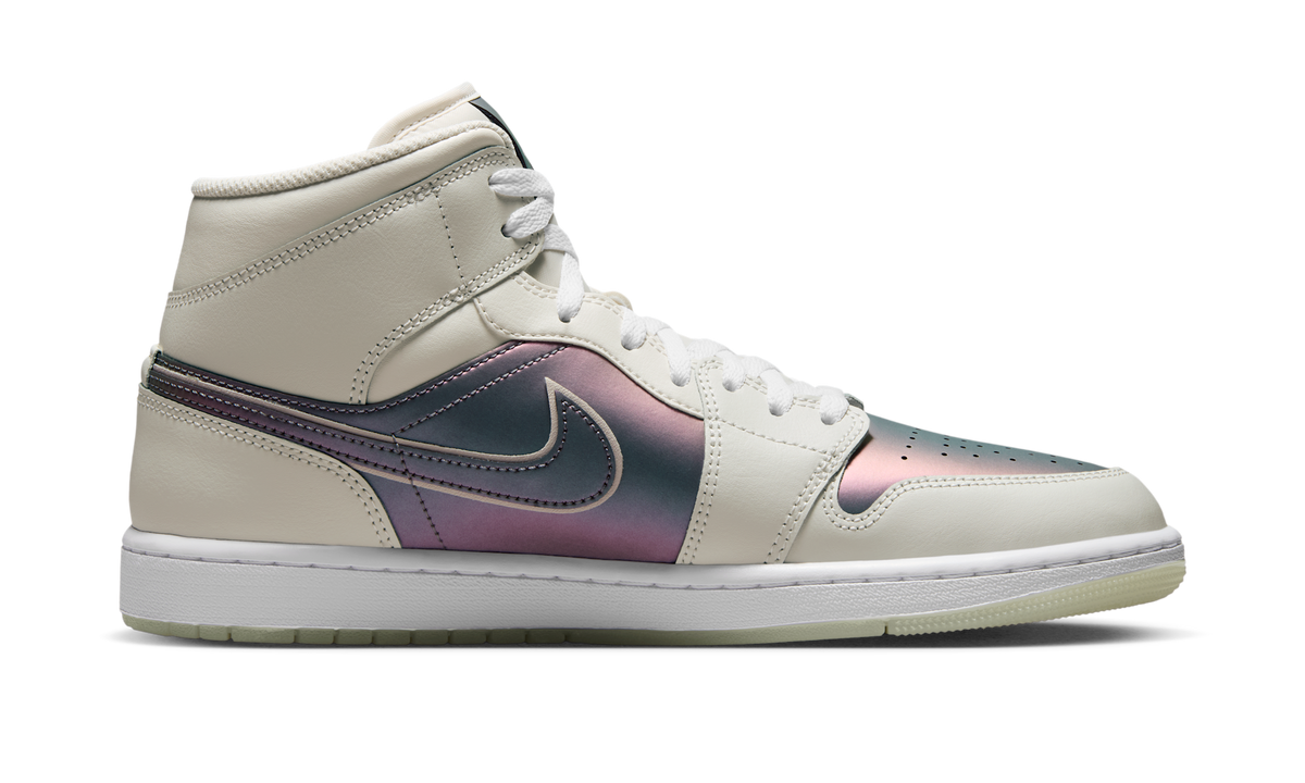 Air Jordan 1 Mid SE Phantom Iridescent IH4107-030 — Vista 2