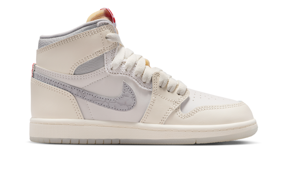 Air Jordan 1 Retro High OG Sail University Red (PS) IH4283-100 — Vista 2