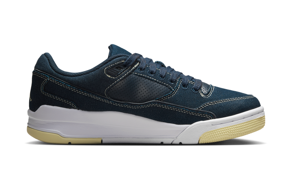 Air Jordan Flight Court Obsidian White Alabaster (Women's) IH4489-451 — Vista 2