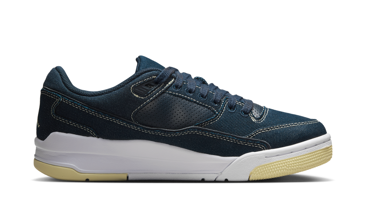 Air Jordan Flight Court Obsidian White Alabaster (Women's) IH4489-451 — Vista 2