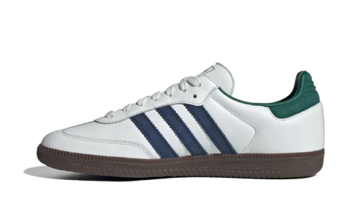 Adidas Samba OG Black White Collegiate Green