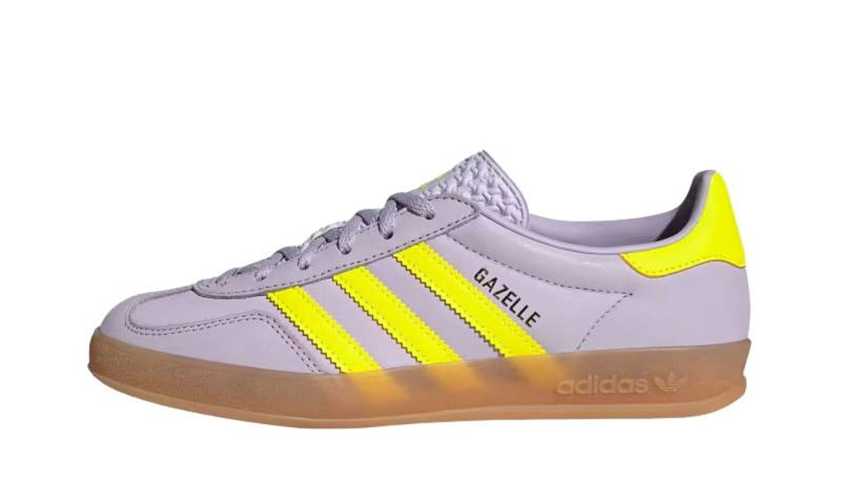 Adidas Gazelle Indoor Silver Dawn Solar Yellow