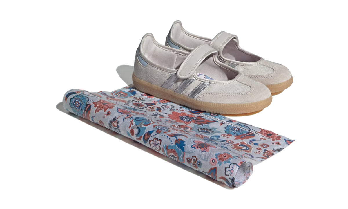 Adidas Samba Jane Liberty London Chalk Pearl Silver